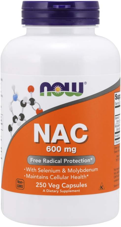 Bromelain 2,400 GDU/g - 500mg Natural Enzyme Capsules + NAC 600mg with Selenium & Molybdenum - 250 Veg Capsules