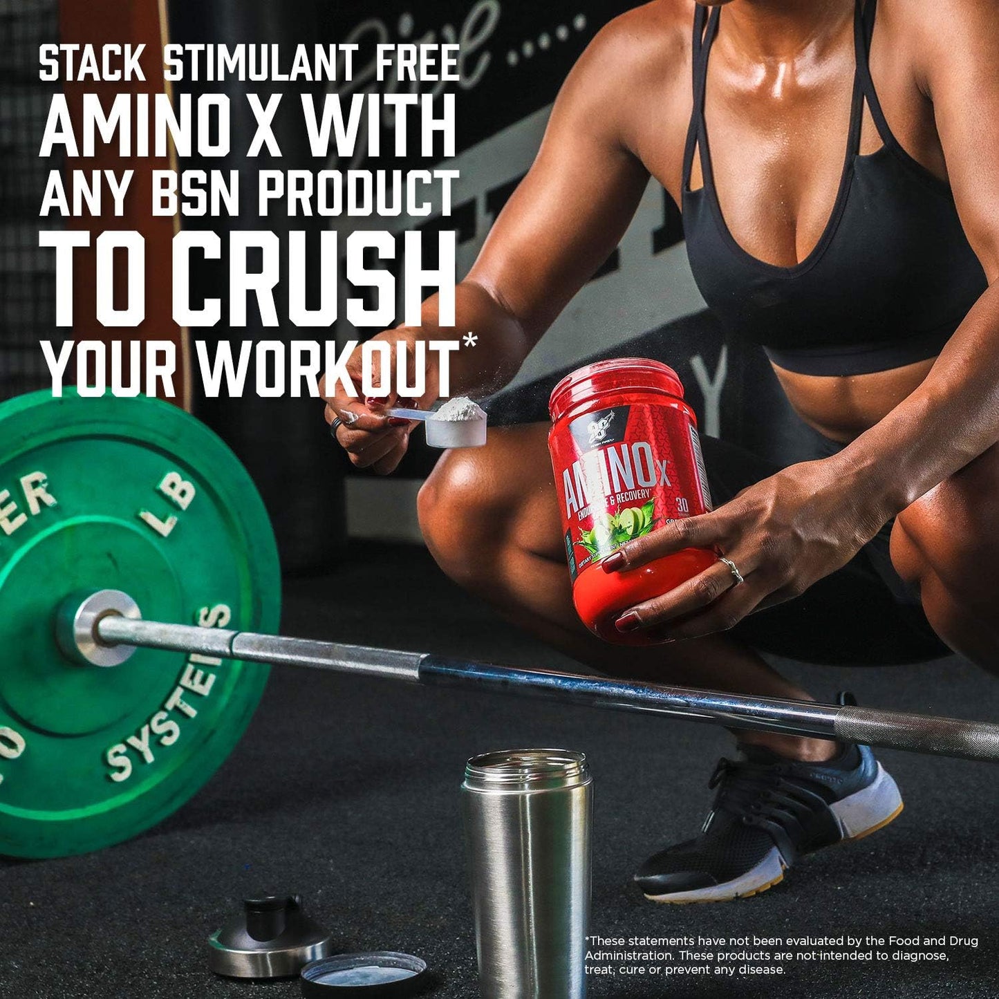 BSN Amino X Blue Raz Powder: Muscle Recovery & Endurance, BCAAs, Intra Workout, Keto Friendly - 30 Servings