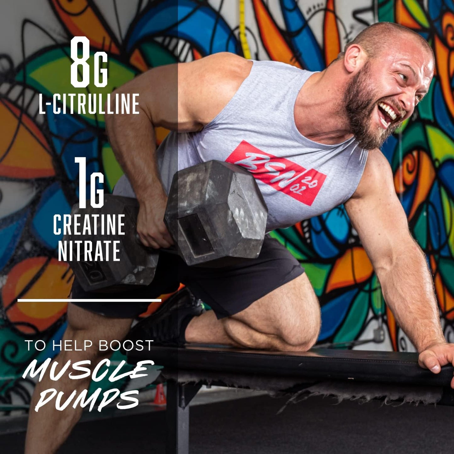 BSN N.O.-XPLODE Vaso Pre Workout Powder - Cherry Bomb Flavor, 8g L-Citrulline, 3.2g Beta-Alanine, Energy Boost - 24 Servings