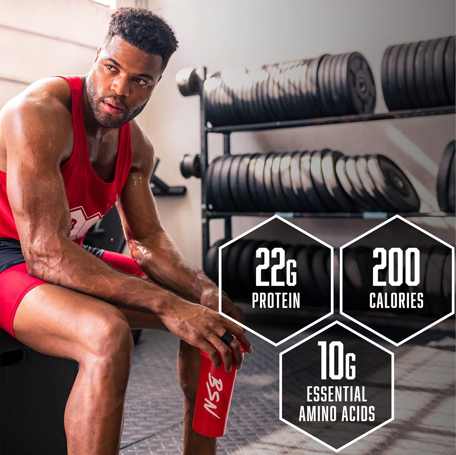 BSN SYNTHA-6 Strawberry Whey Protein Powder with Micellar Casein - 28 Servings