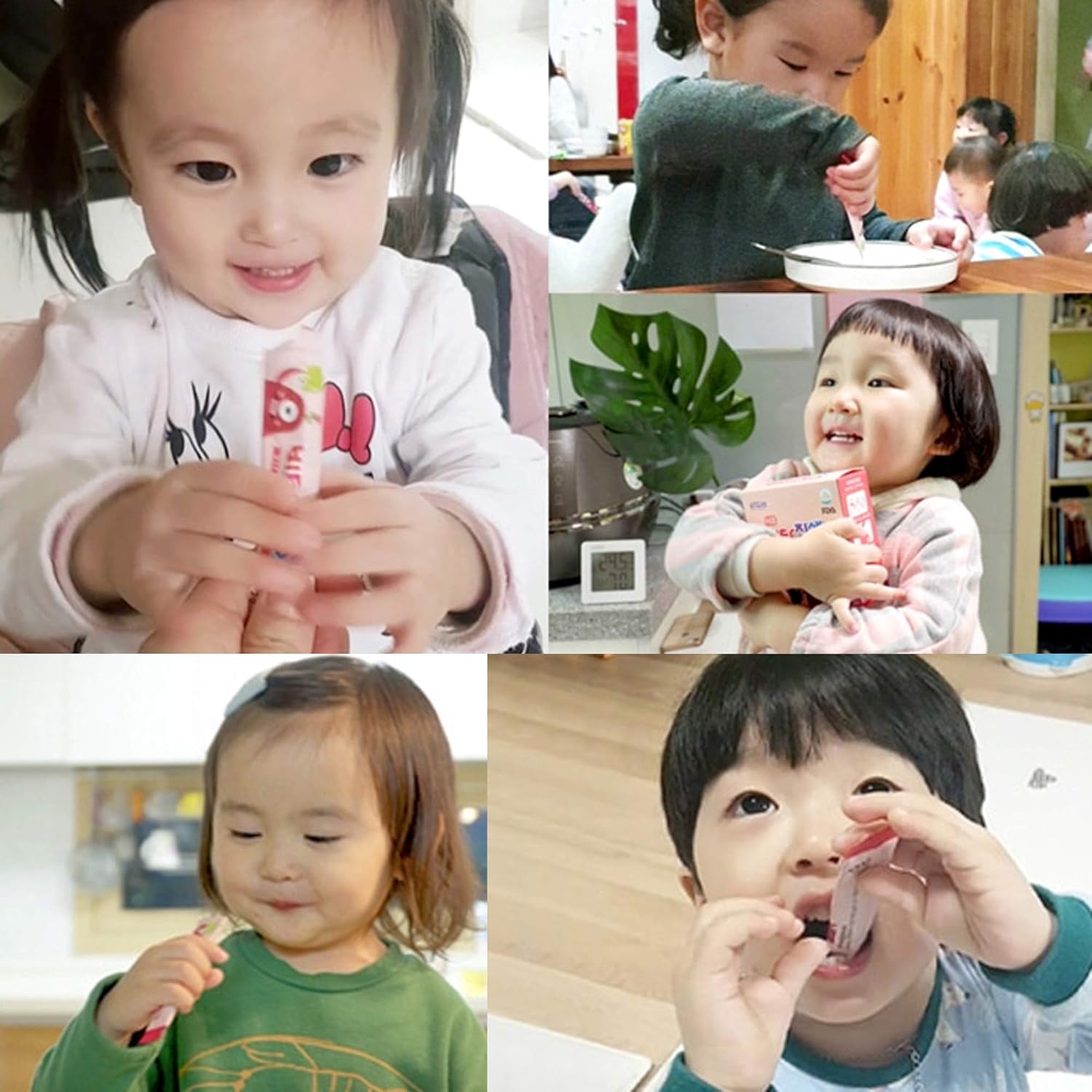 BTGIN Vita Ginseng Kids with Vitamin D, 7 Berries, Banana, 20 Vegetables, Milk Powder - Immune Support, Focus, Memory Boost - 30 Packets