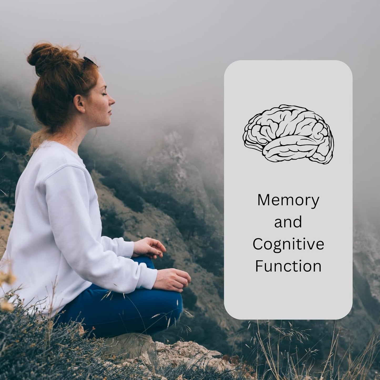 BUCKLEBURY Nootropic Supplement for Cognitive Clarity, Focus, and Memory Support - 60 Vegan Capsules for Men and Women