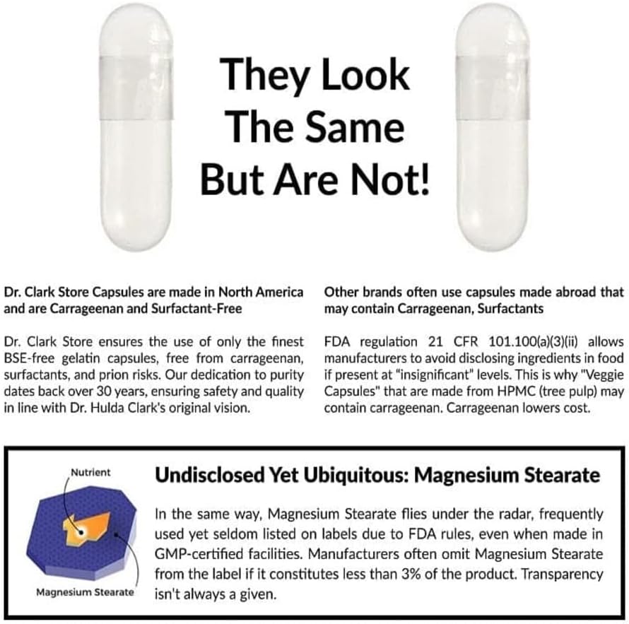 Bug Buster Anti-Candida Formula - 620mg, 100 Capsules, Promotes Candida Detox & Digestive Wellness