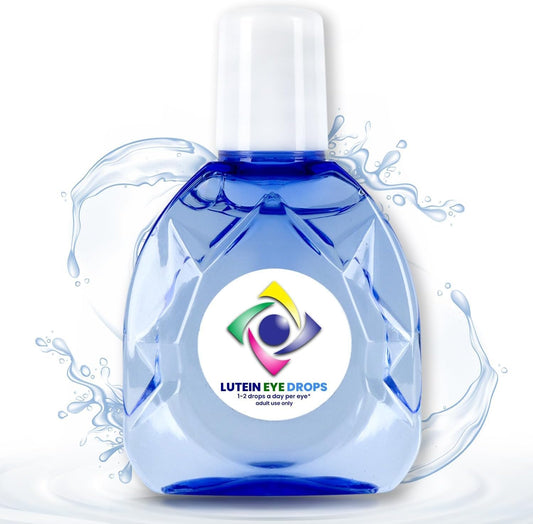 BUIE Lutein Eye Drops & Multivitamin - Antioxidant-Rich Liquid Formula for Vision Support - Eye Care Essentials with Vitamin A