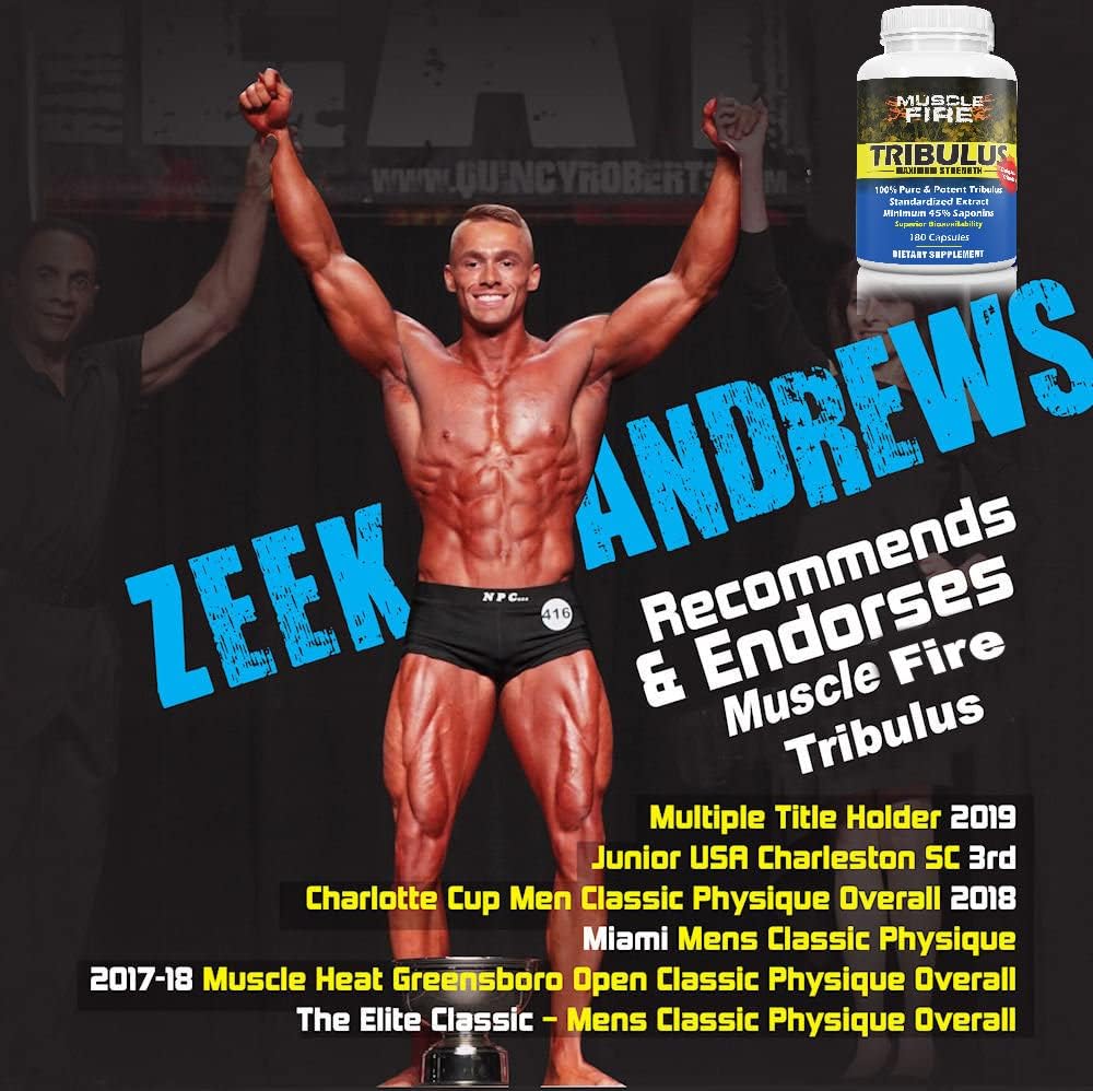 Bulgarian Tribulus Terrestris Herbal Nutrition Supplement, 1500mg with 45% Saponins and Lecithin for Enhanced Absorption - 180 Capsules