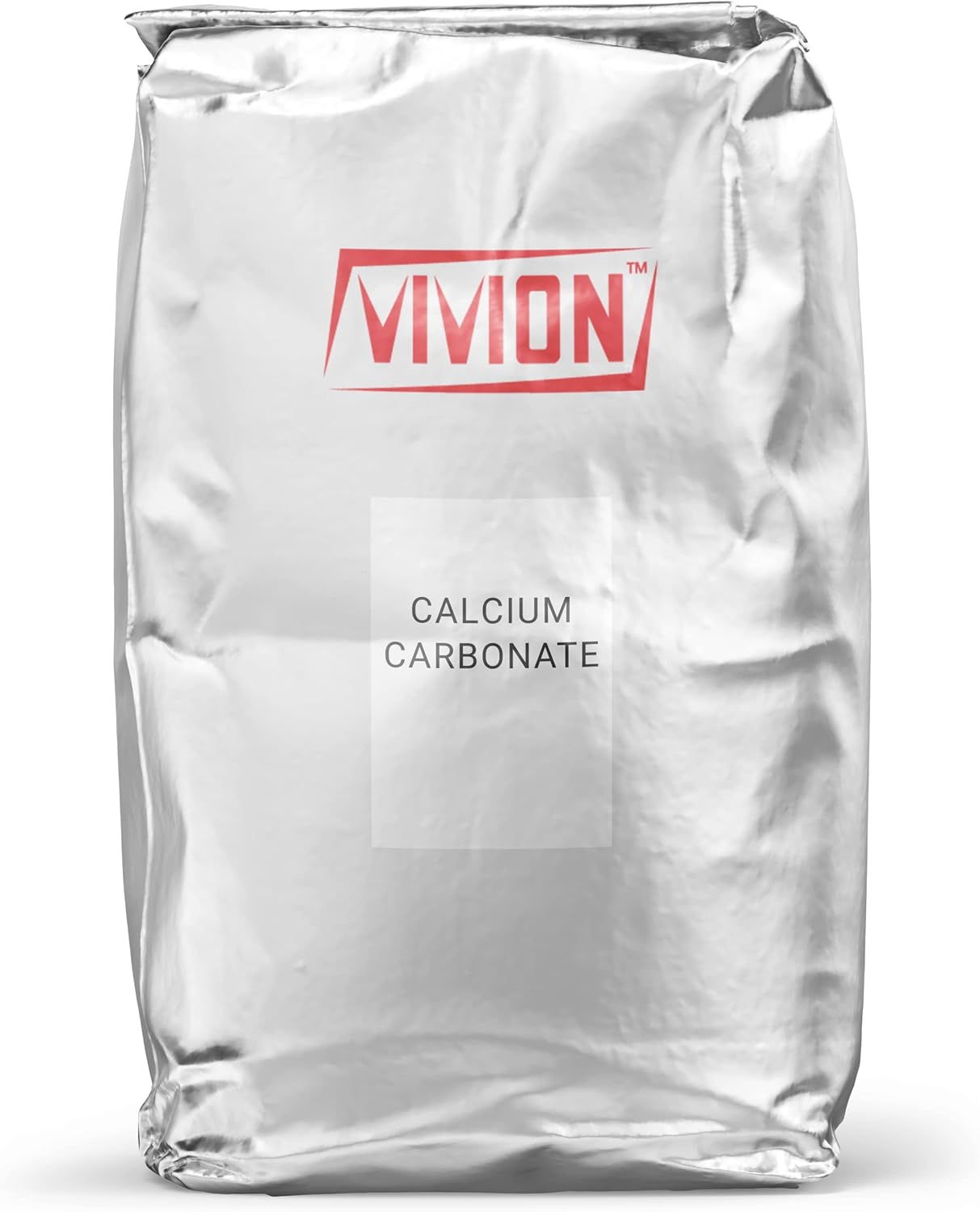Bulk 25 kg (55 lb) Vivion Calcium Carbonate Powder - Pure Food Grade Limestone Supplement for Wine Deacidification, Anticaking, Antacid, Chalk Paint, Whiting, Window Treatment