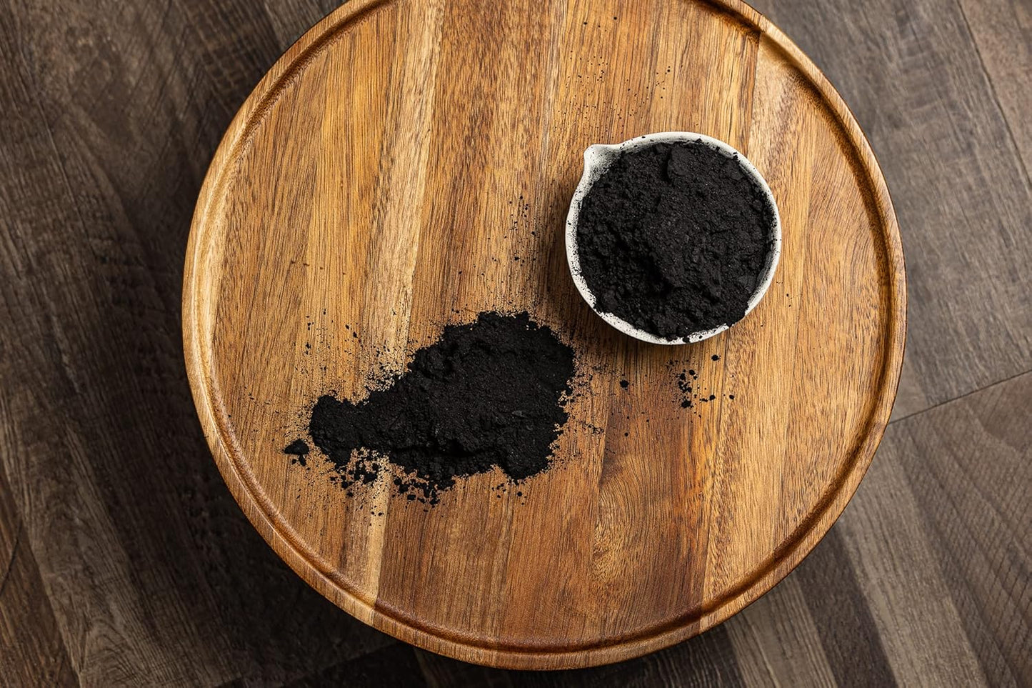 Bulk Belle Chemical Large Coconut Activated Charcoal Powder - Food Grade & Kosher - Teeth Whitening, Scrubs, Soap Making