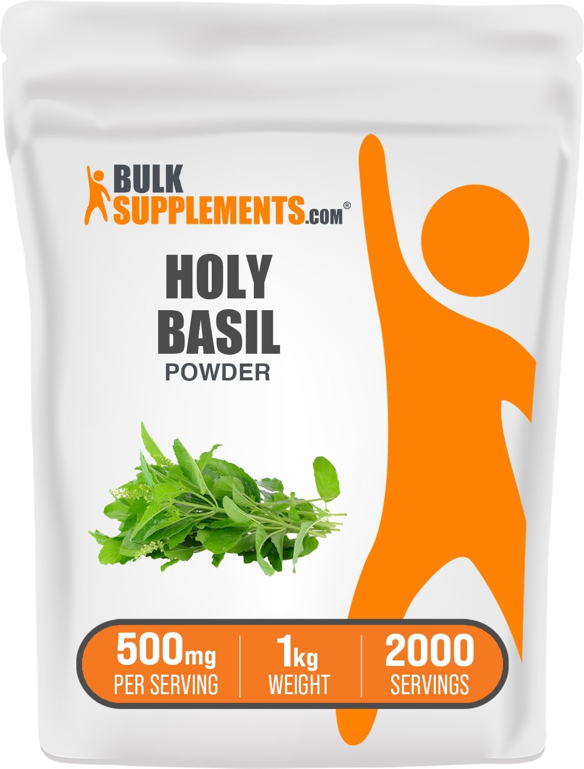 Bulk Holy Basil Powder - Tulsi Adaptogen Supplement for Immunity Support (1kg)