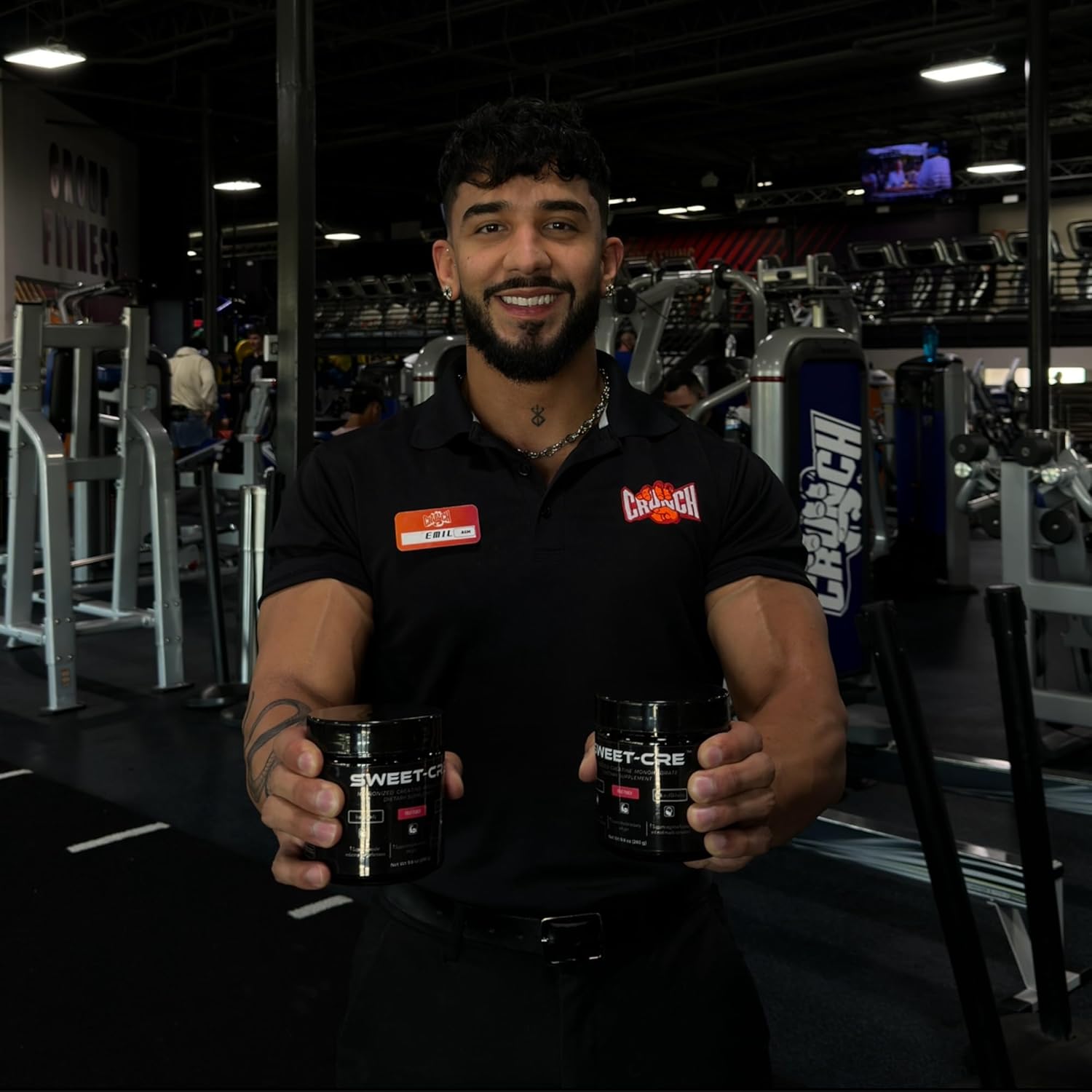 Bulk Supplements Sweet Cre Creatine Monohydrate Powder for Men and Women - Fruit Punch Flavor - 9.8oz (40 Servings)