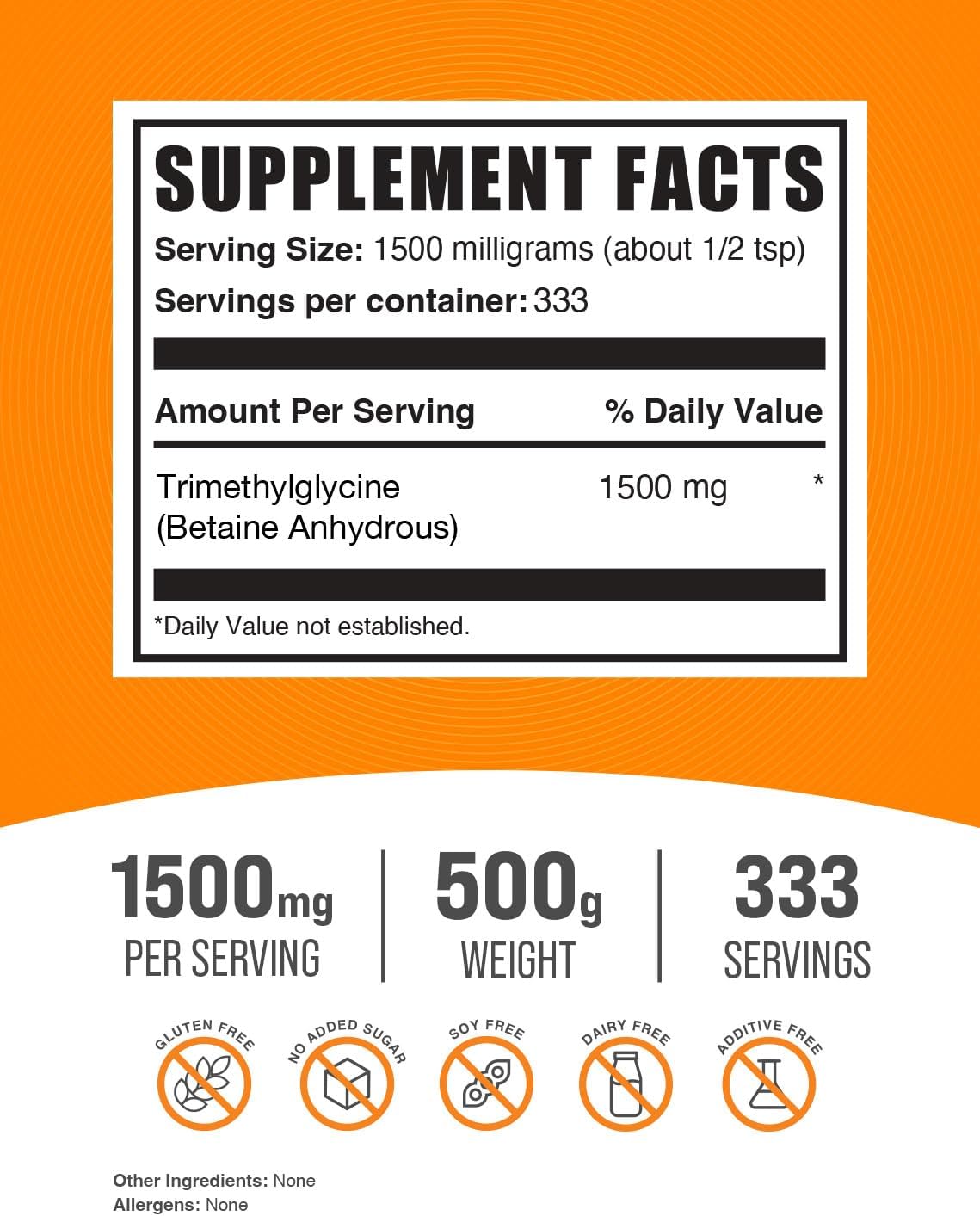 BulkSupplements Citrulline Malate 2:1 and TMG Bundle - 500g Each