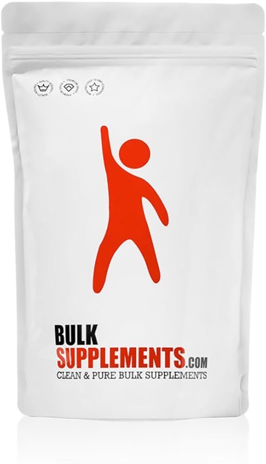 BulkSupplements.com BCAA 2:1:1 Powder - Unflavored BCAA Supplement, 1000mg per Serving, 5kg (11 lbs) - Pack of 5