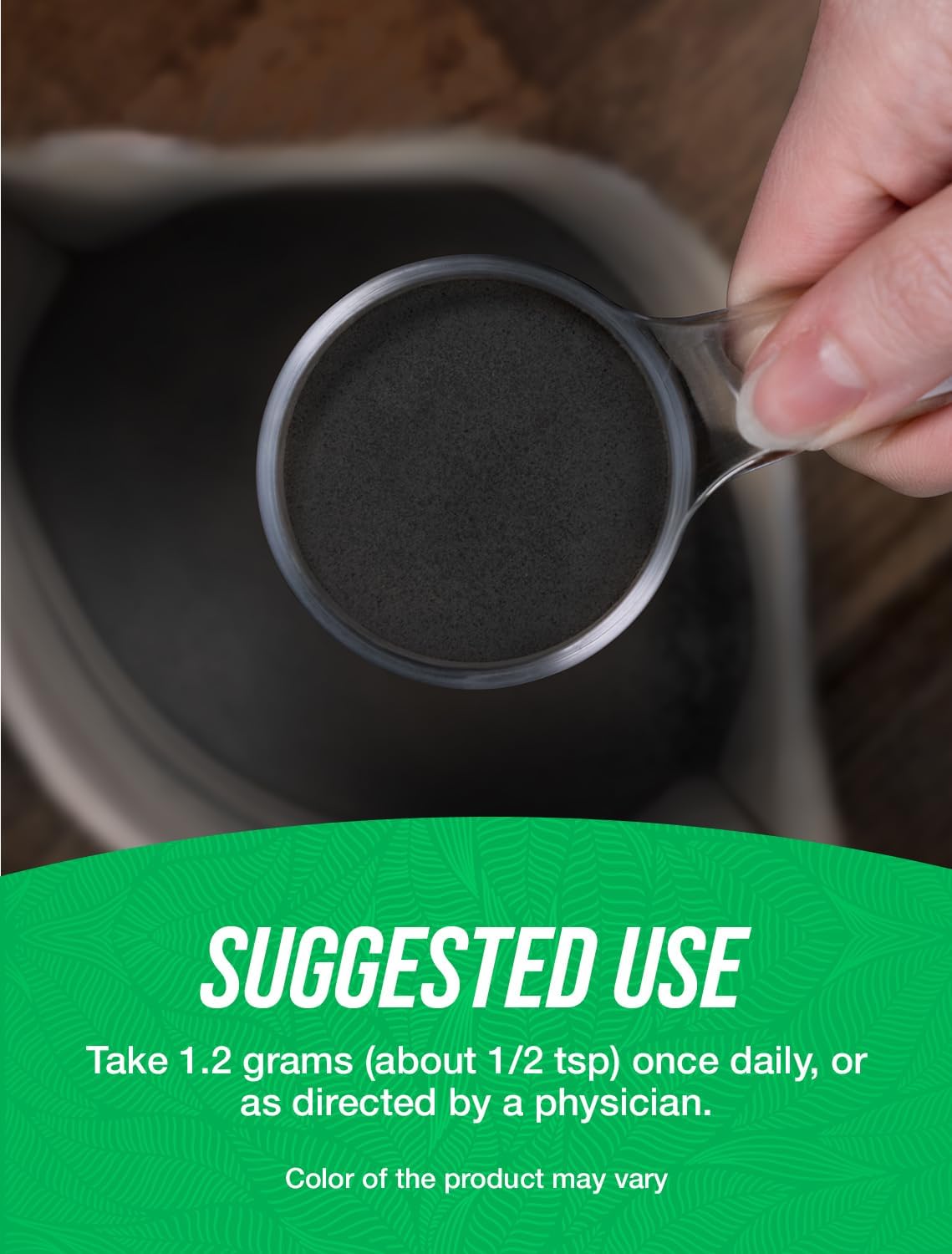 BulkSupplements.com Coconut Charcoal Activated Charcoal Powder - Vegan Teeth Whitening Powder - 1200mg per Serving, 1kg (2.2 lbs)