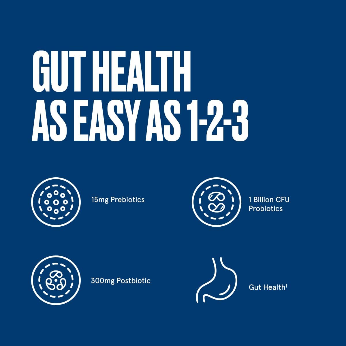 Bulletproof Express 3-in-1 Probiotic Supplement, 90 Count for Fast Gut Health Support