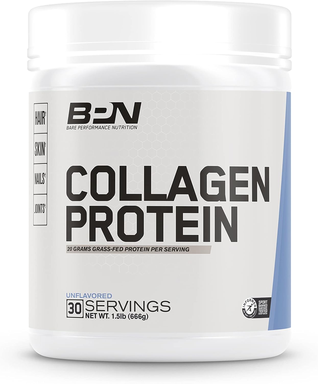Bundle: BARE PERFORMANCE NUTRITION BPN Recover & Collagen Protein - Best Recovery and Protein Combo