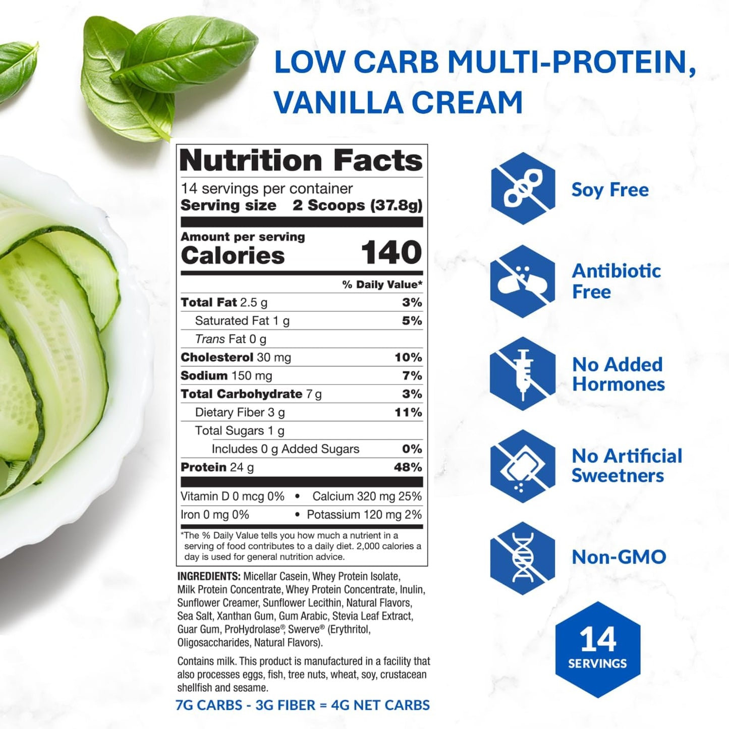 Bundle: BioTrust Ageless Muscle (Fruit Punch) & Low Carb Multi Protein (Vanilla Cream) - Muscle Building & Weight Management Support