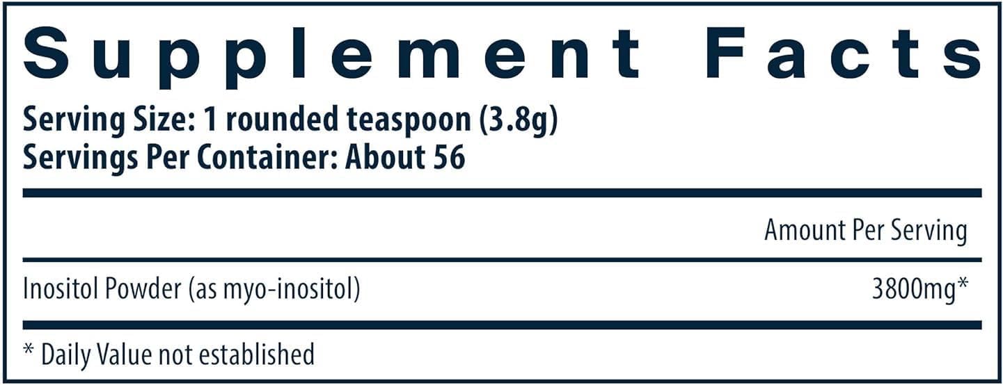 Bundle Deal: Buy 2 Bottles of Inositol Powder (2.94oz) and Save