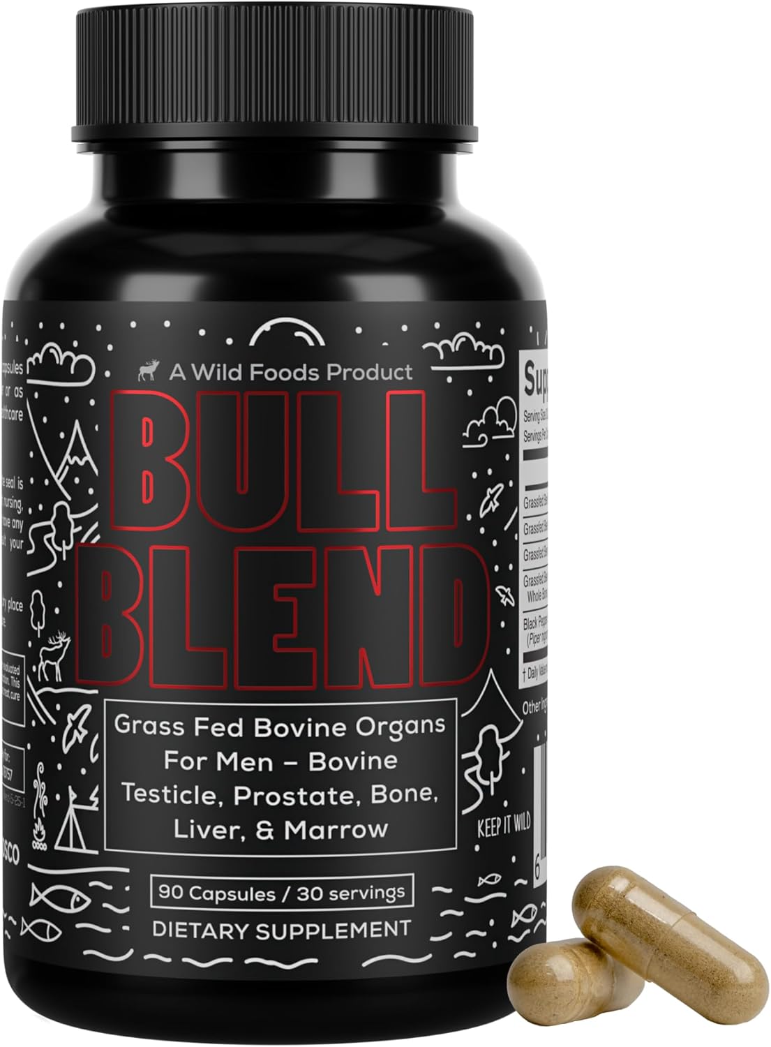 Bundle for Vitality & Energy: DailyNutra KSM 66 Ashwagandha, Bull Blend Complex, and Herbal T Formula (90 Capsules each)