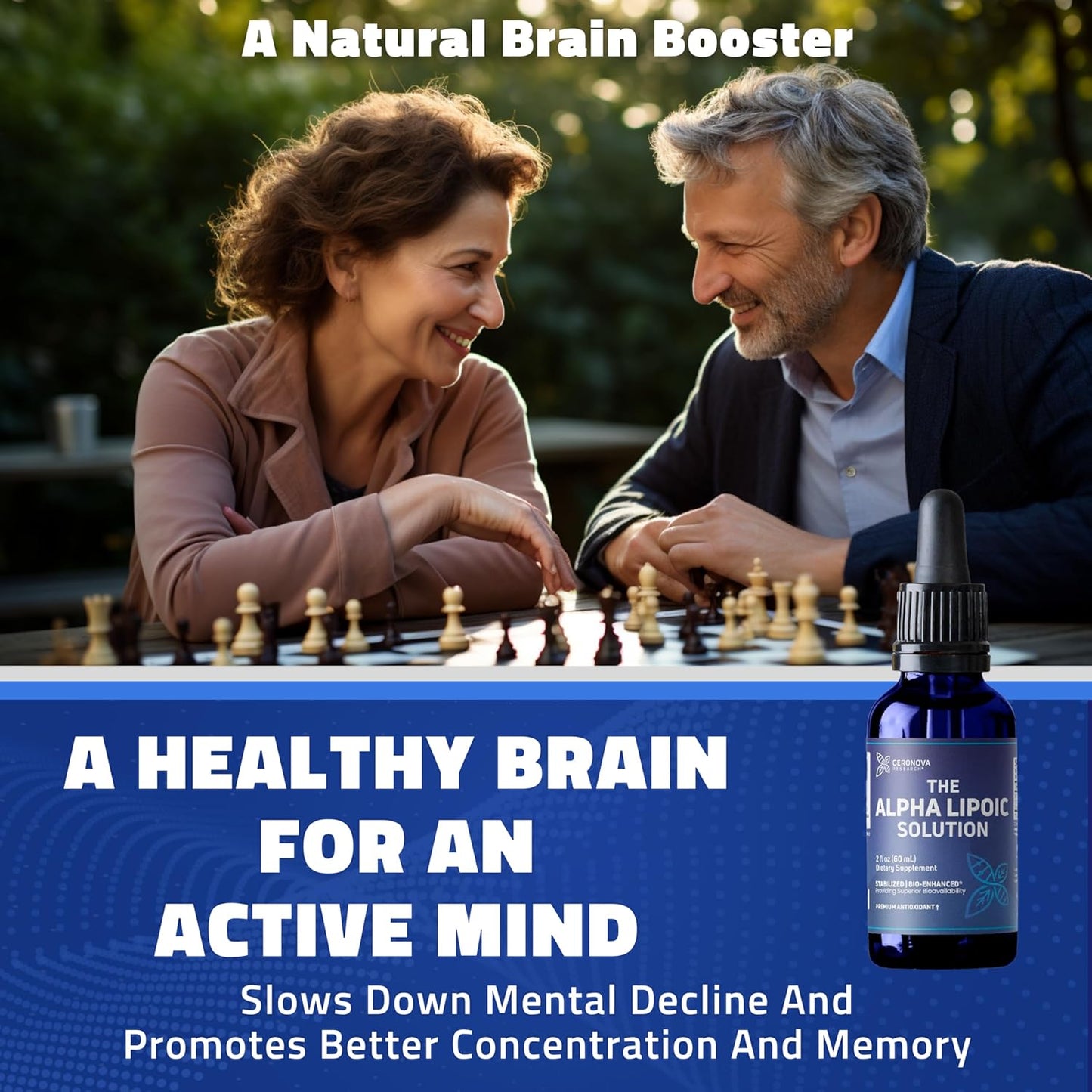 Bundle: Geronova Research R-Lipoic Acid 300mg Capsules + The Alpha Lipoic Solution