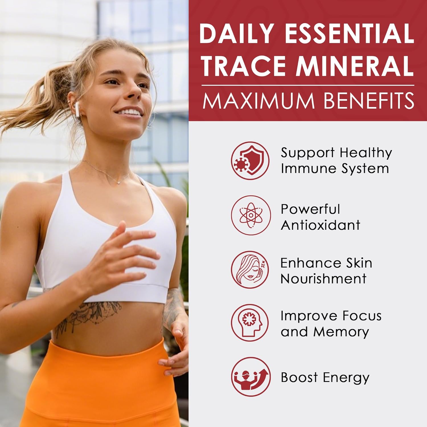 Bundle: LILICARE Sugar Free Zinc Gummies & Glucosamine Chondroitin Gummies - 4 Pack