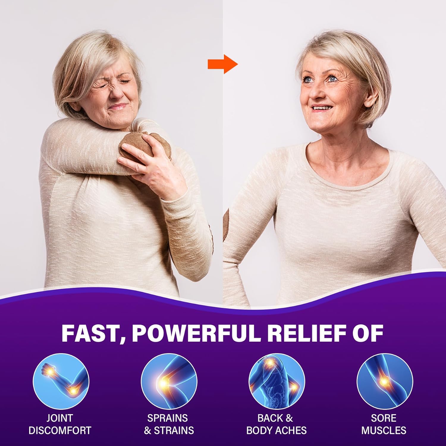 Bundle: LILICARE Sugar Free Zinc Gummies & Glucosamine Chondroitin Gummies - 4 Pack