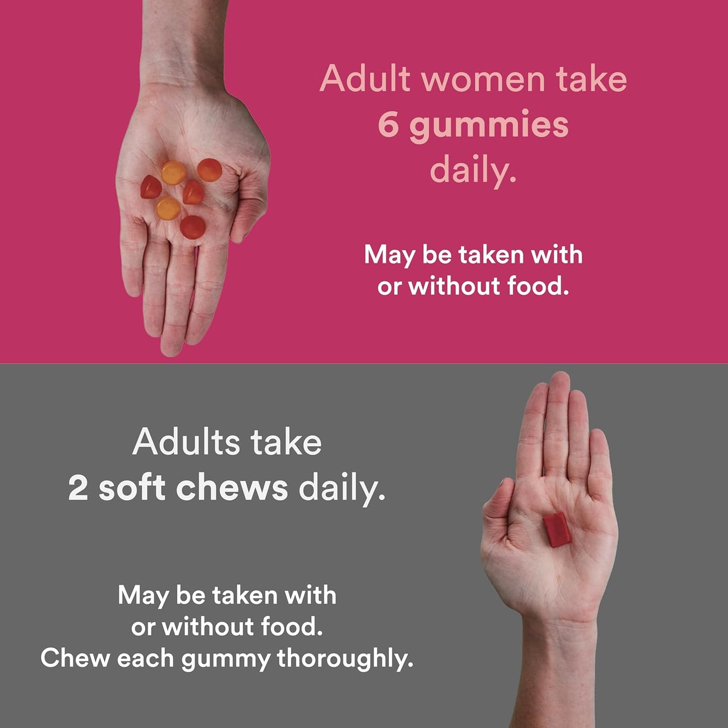Bundle of 240 SmartyPants Women's Multivitamin Gummies and Mineral Chews