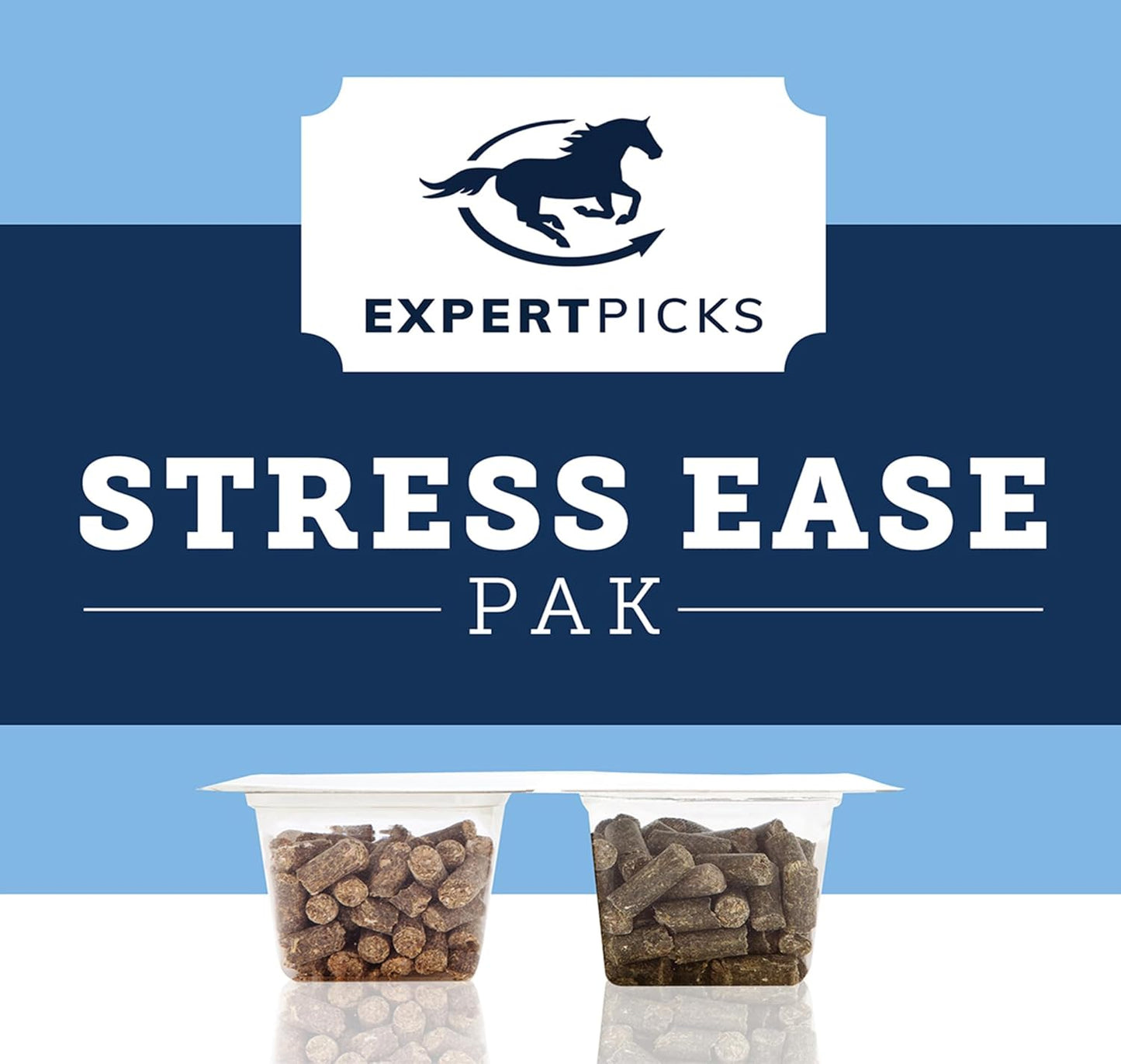Bundle of 6 SmartPak Stress Ease & SmartCalm Ultra Paste Tubes - Equine Supplement for Skittish Horses, Herb and Sugar-Free