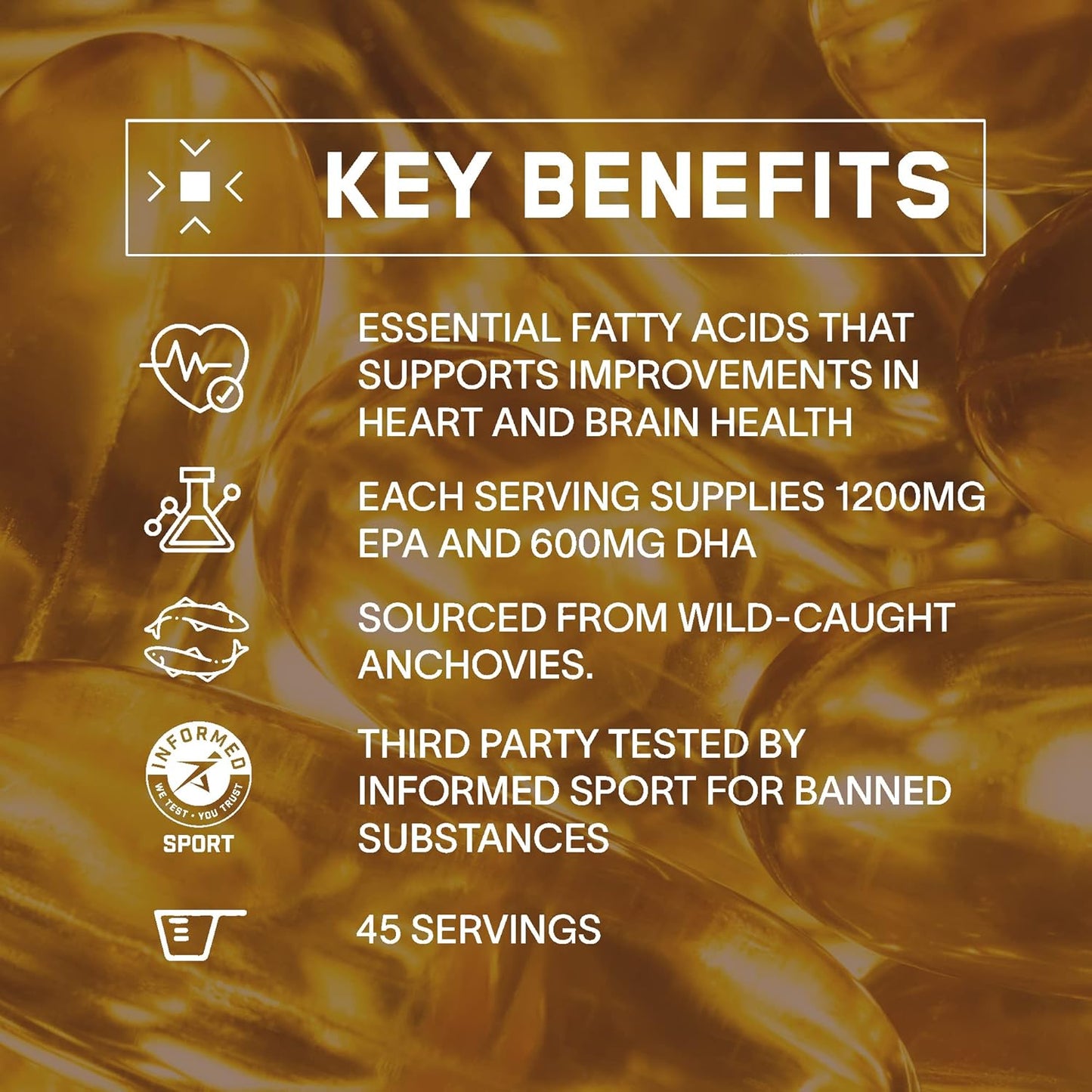 Bundle of BARE PERFORMANCE NUTRITION BPN Recover & Strong Omega for Enhanced Performance and Recovery