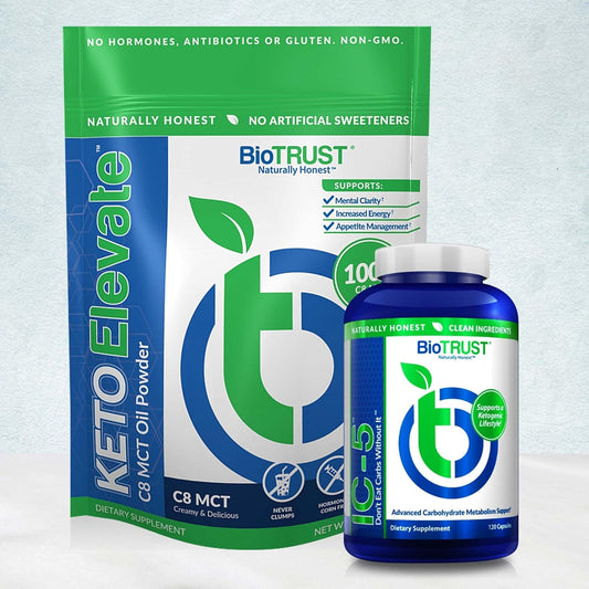 Bundle of BioTrust Keto Elevate and IC-5 for a Jumpstart to Your Health Journey