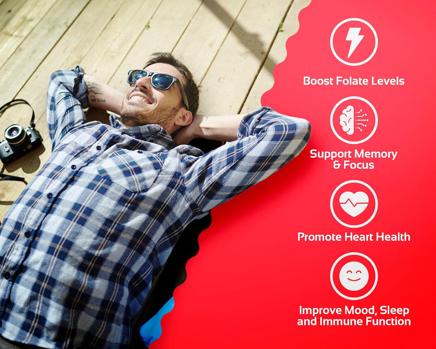 Bundle of CogniTune Gummy Supplements - Resveratrol, Shilajit, Methylfolate - Wellness Support