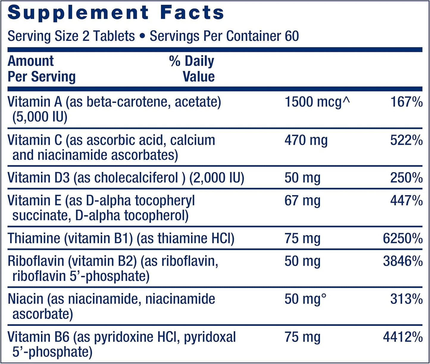 Bundle of Life Extension Advanced Milk Thistle & Two-Per-Day High Potency Multi-Vitamin & Mineral