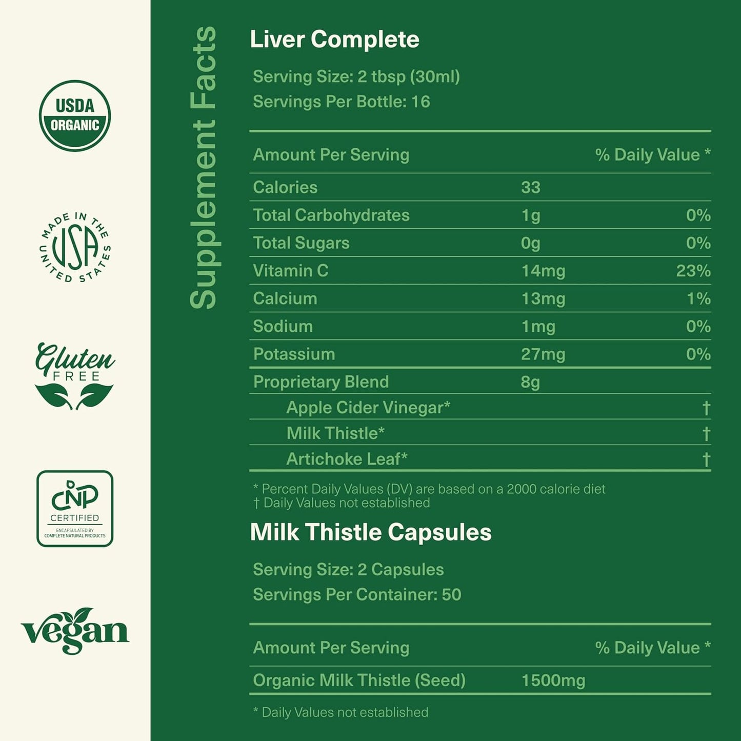 Bundle of Liver Complete & Gallbladder Complete Natural Products - 8oz Size