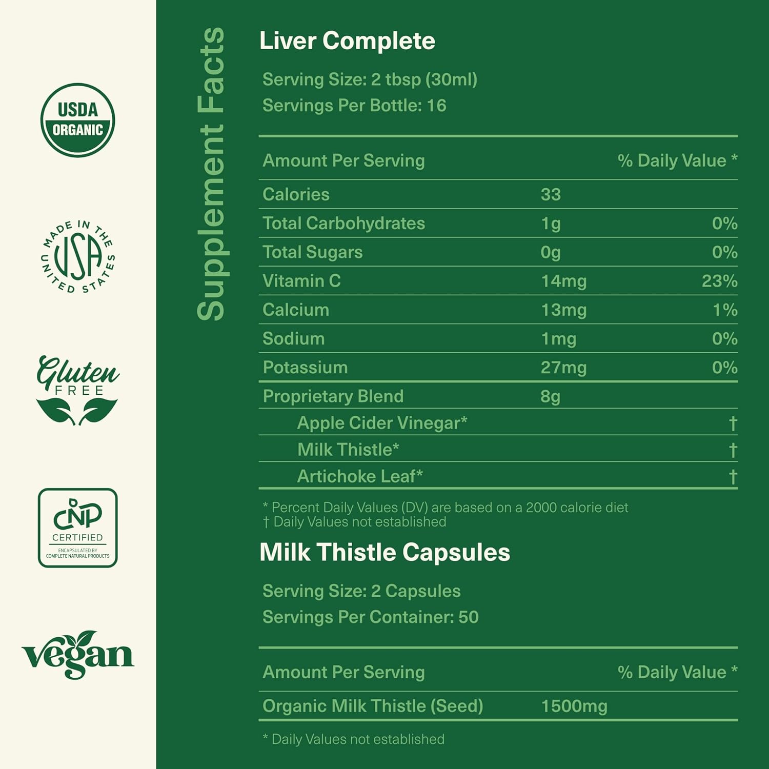 Bundle of Liver Complete & Gallbladder Complete Natural Products - 8oz Size