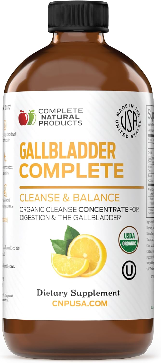 Bundle of Liver Complete & Gallbladder Complete Natural Products - 8oz Size