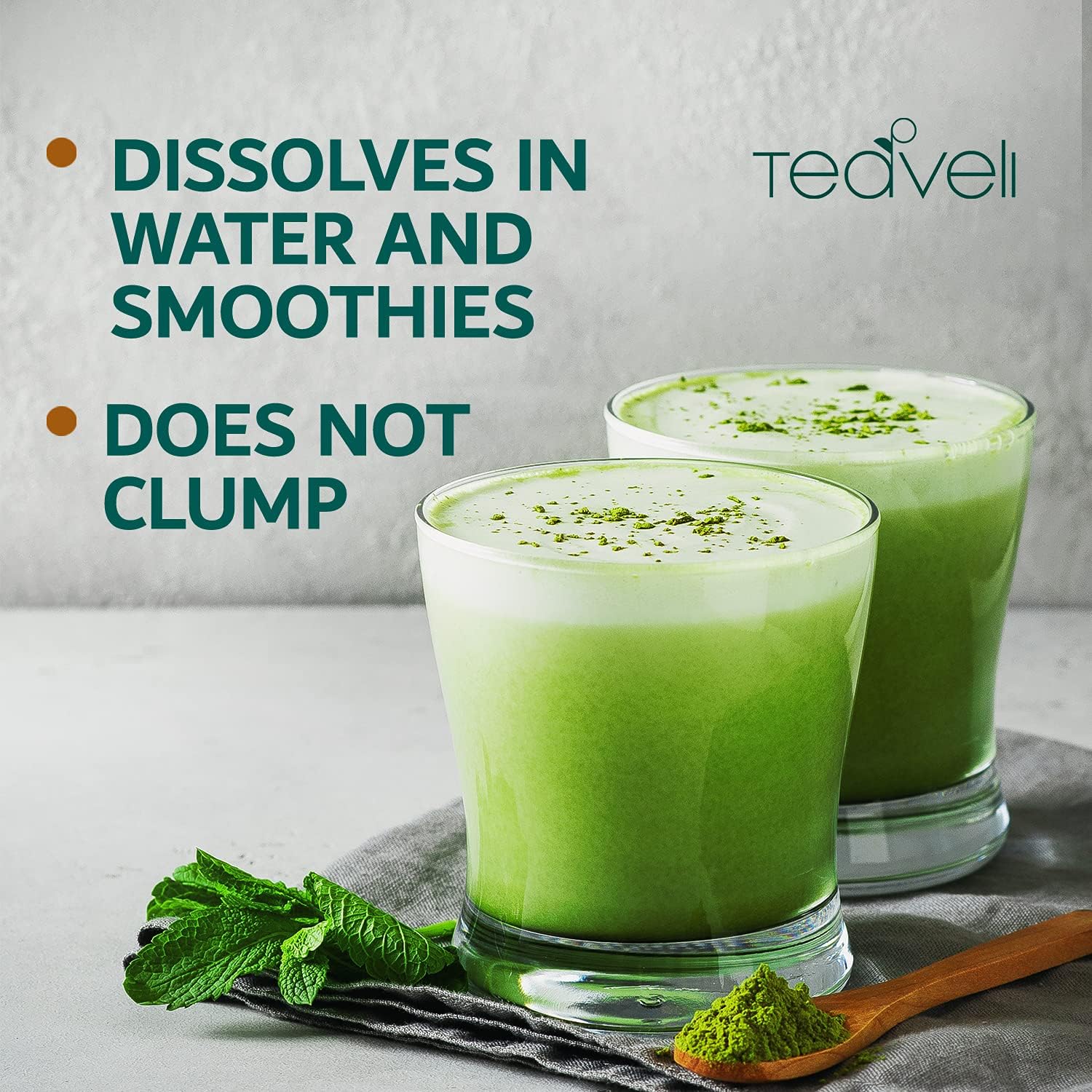 Bundle of Teaveli Spirulina and Chlorella Capsules with Organic Barley Grass Juice Powder