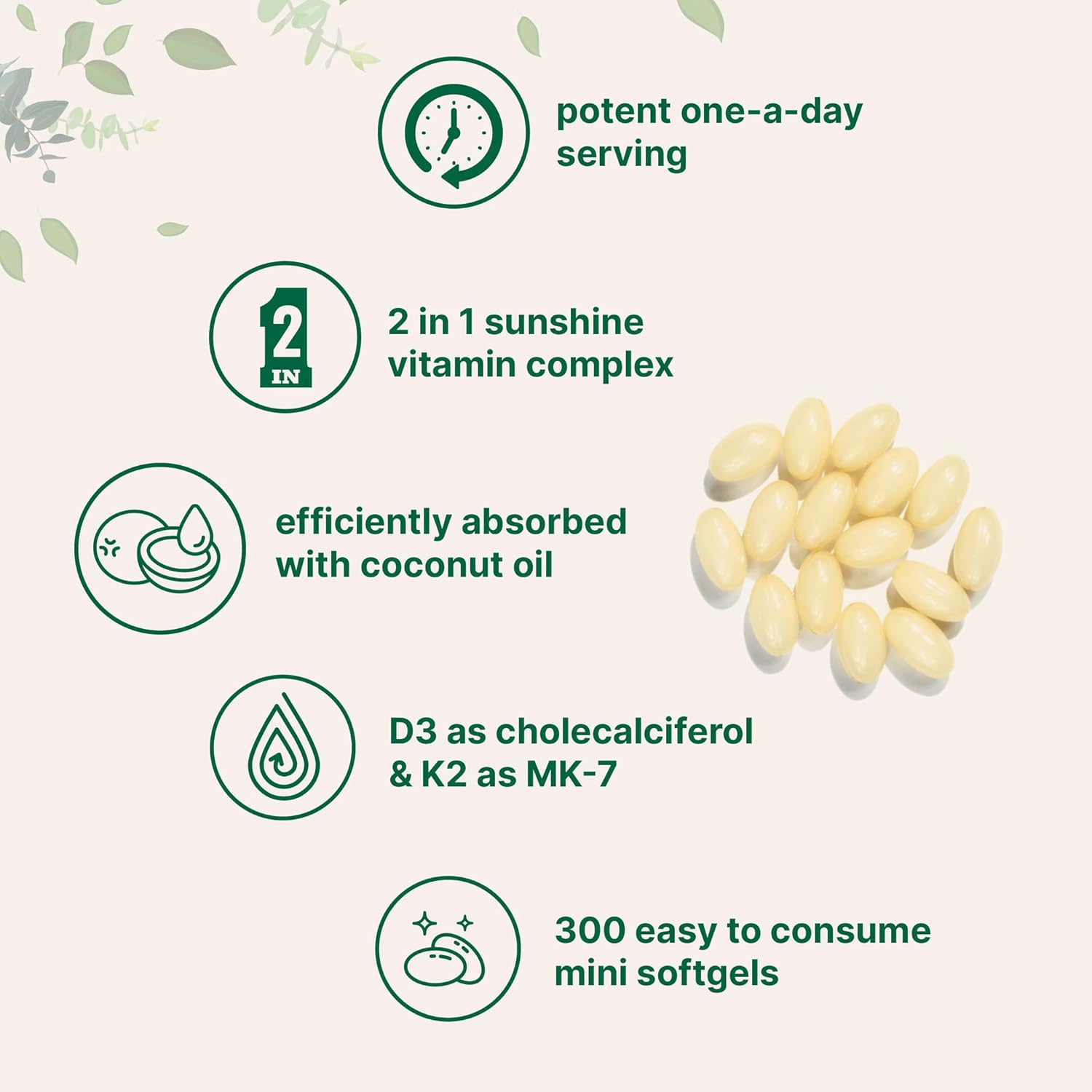 Bundle Pack: Micro Ingredients Oil of Oregano Softgels with Vitamin D3, K2, and Virgin Coconut Oil - 4X Strength Carvacrol & Thymoquinon, Essential Nutrients