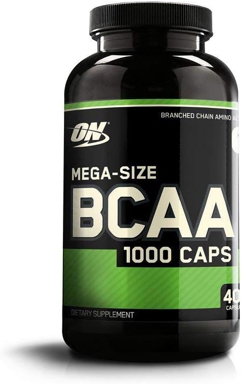 Bundle Pack: Optimum Nutrition BCAA Capsules with Micronized Creatine Monohydrate Powder - 400 Count BCAAs, 120 Servings