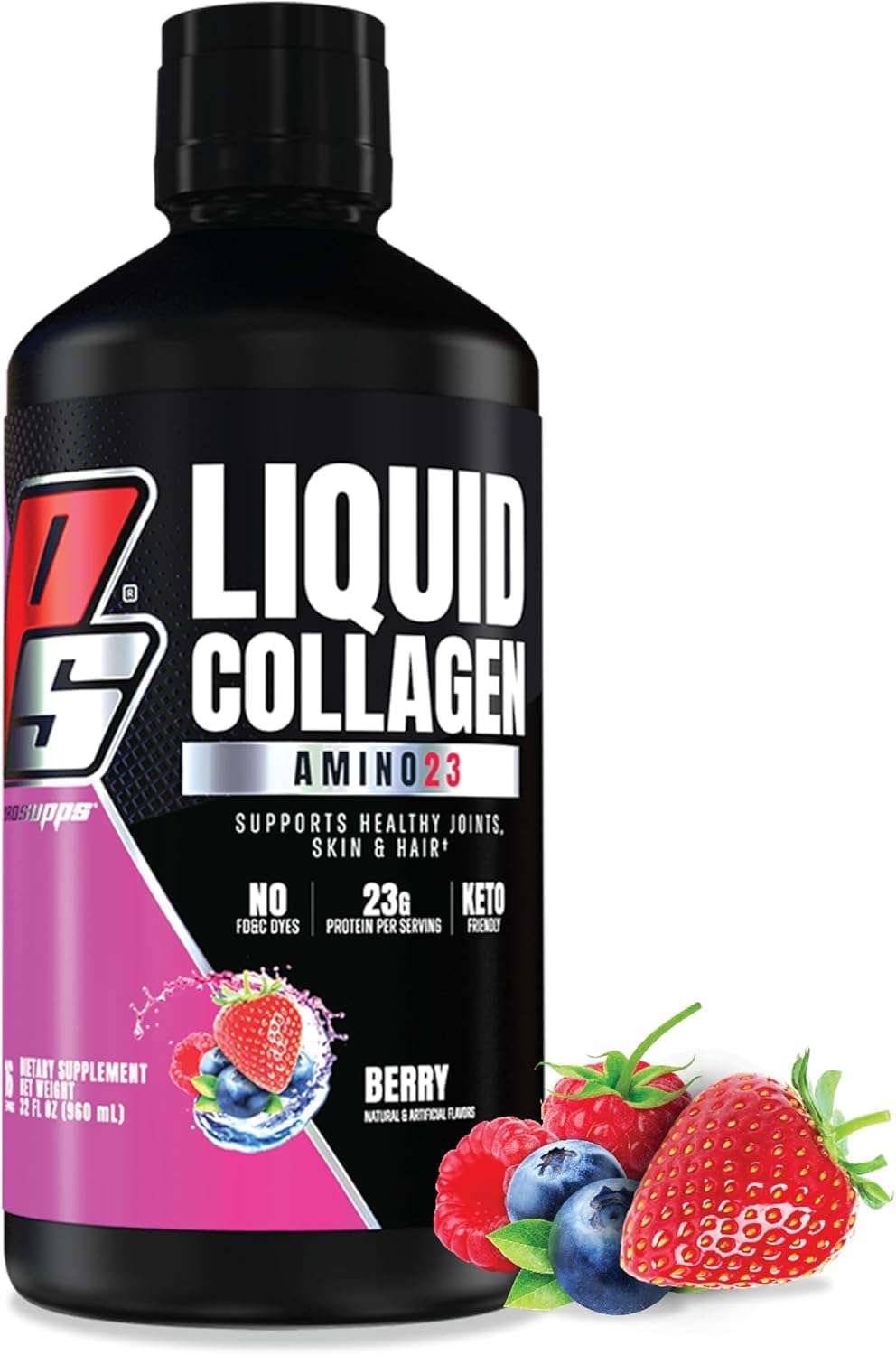 Bundle: PROSUPPS L-Carnitine 3000 Berry Liquid Shots + Dr. Jekyll Strawberry Pre-Workout Powder - Intense Focus, Energy & Pumps