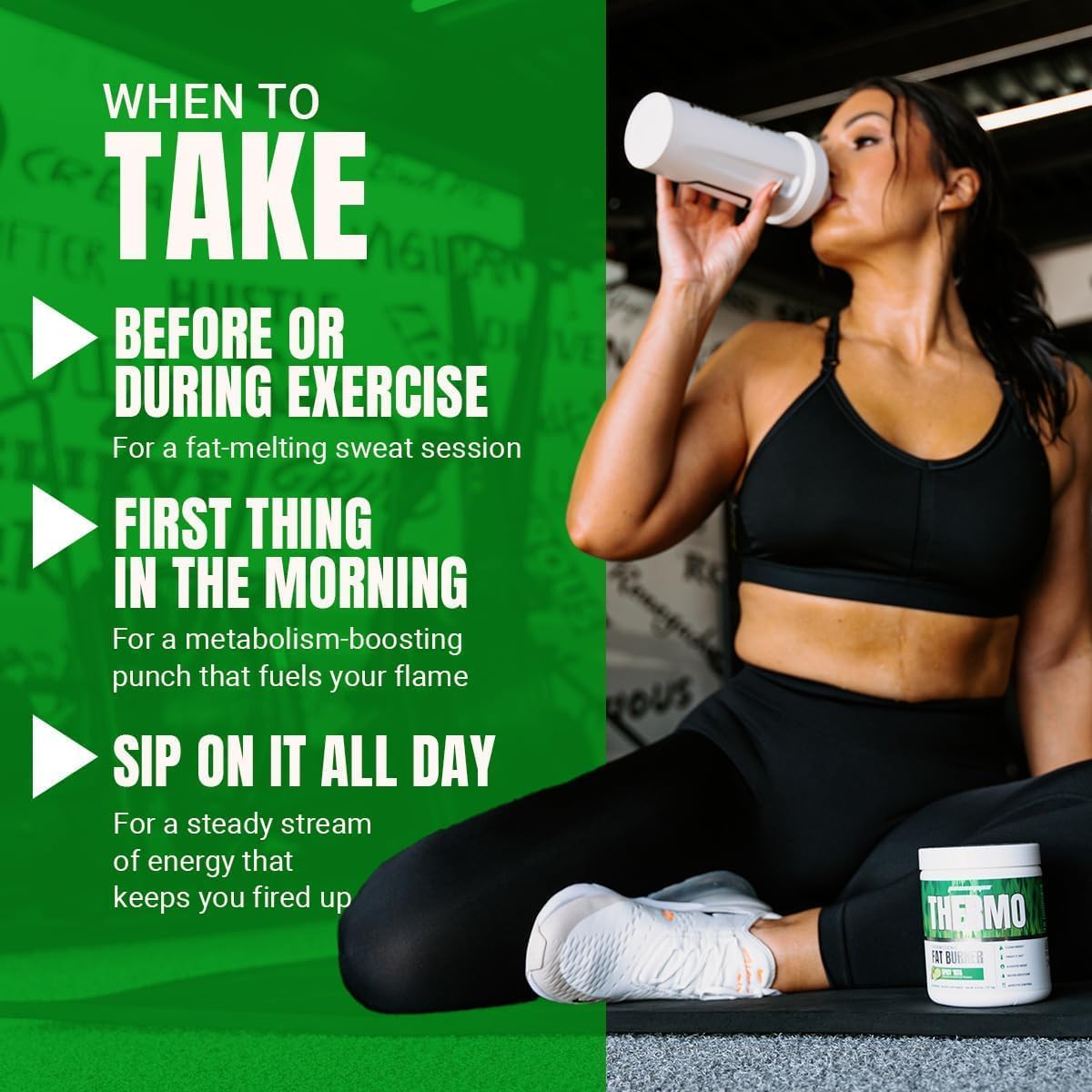 Bundle: PROSUPPS L-Carnitine 3000 Liquid Shots (31 Servings, Dragon Fruit) + Thermo Fat Burning Powder (25 Servings, Spicy 'Rita)