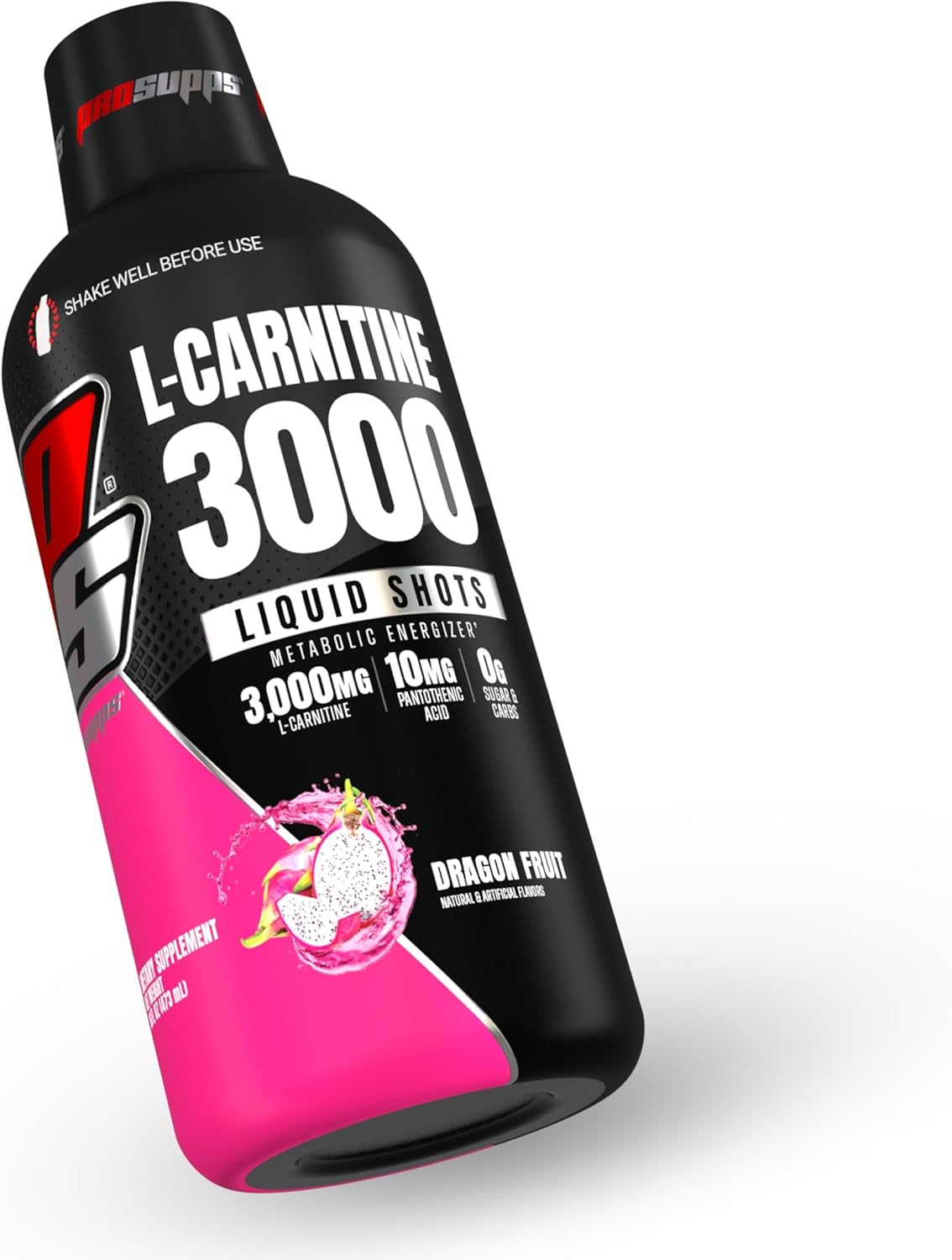 Bundle: PROSUPPS L-Carnitine 3000 Liquid Shots (Dragon Fruit) + Mr. Hyde Pre-Workout Powder (Blue Razz)