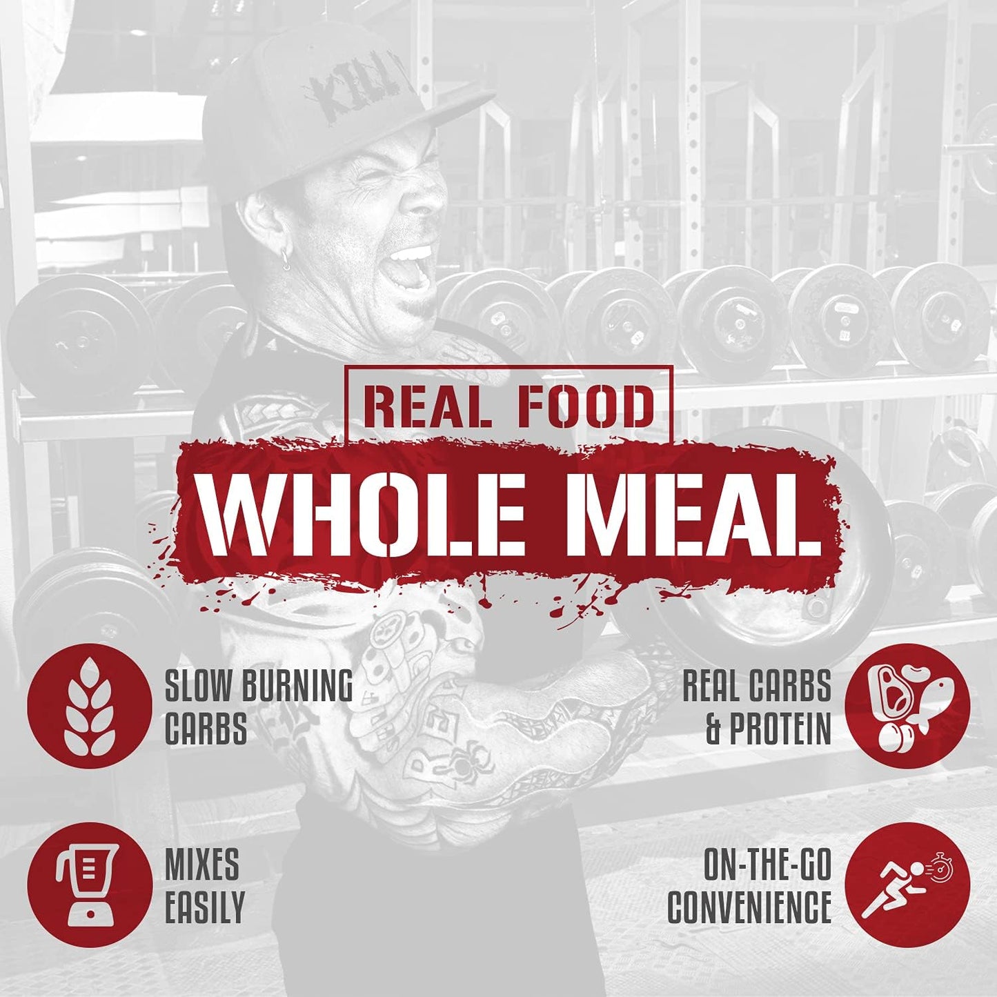 Bundle: Real Carbs + Protein Mass Gainer Powder (2 Pack) - Chocolate & Birthday Cake - Pre/Post-Workout Fuel for Muscle Recovery