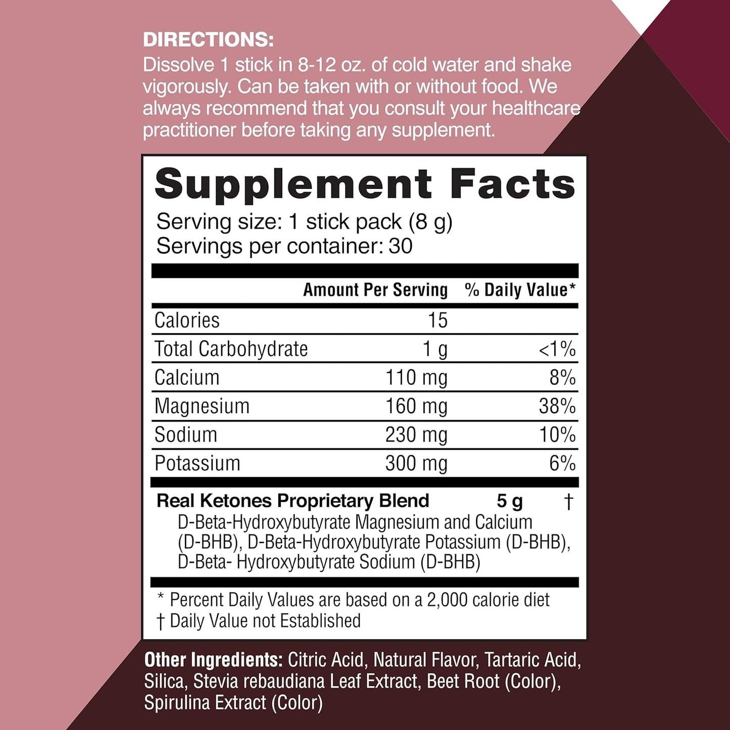 Bundle: Real Ketones Black Cherry Shift & Fasting Electrolytes for Men - BHB Exogenous Ketones - Weight Loss Support (30 Count)