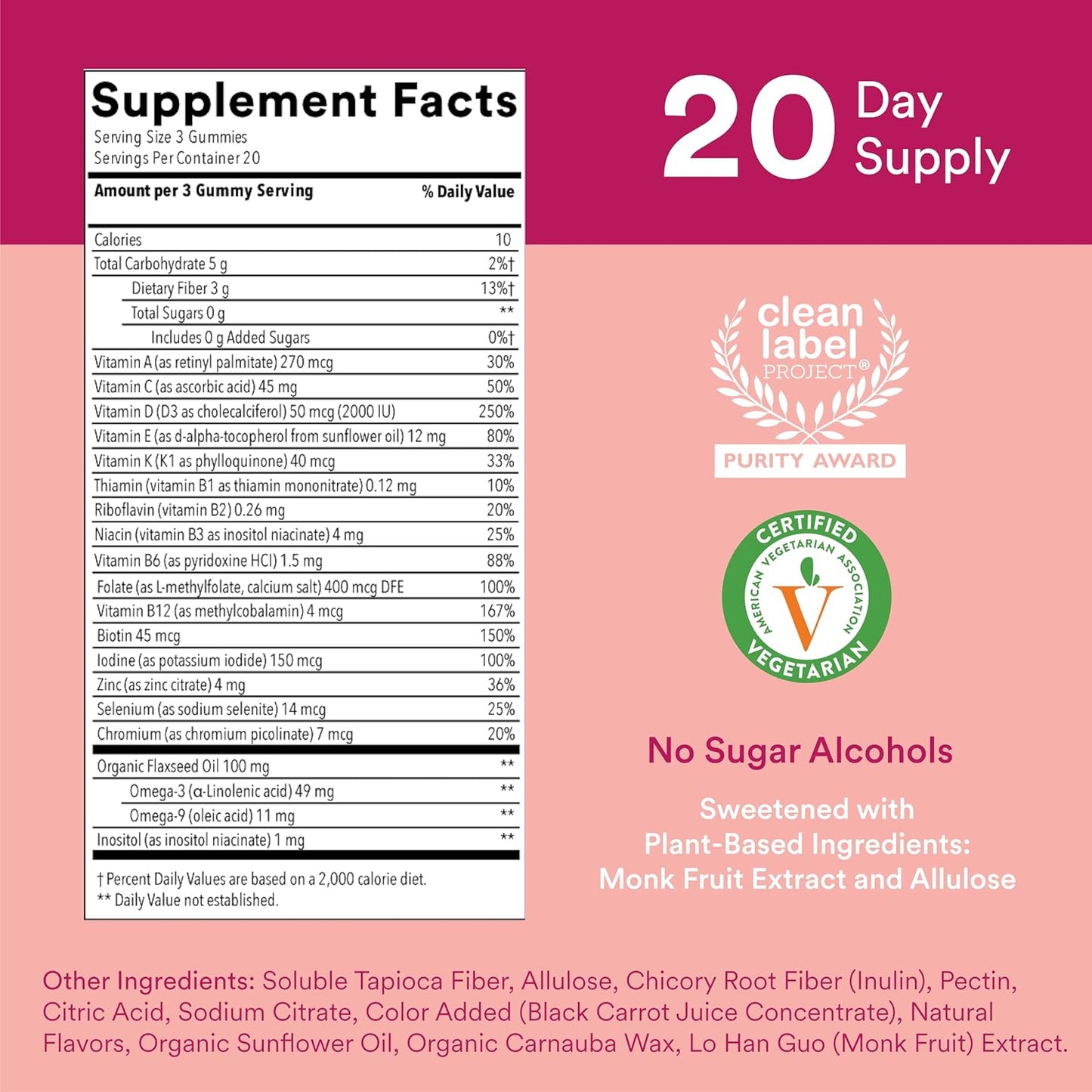 Bundle: SmartyPants Kids and Women's Multivitamin Gummies - 180 Count