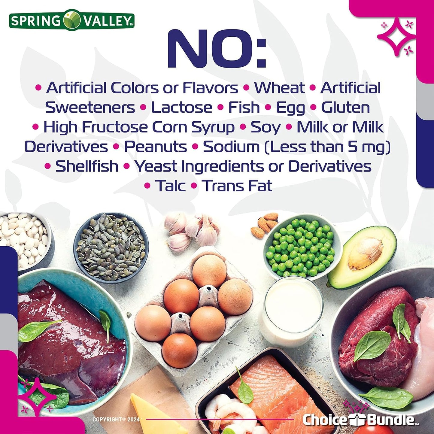 Bundle: Spring Valley Zinc 50mg with Vitamin D3 50mcg Capsules for Immune Health (150 Ct) + Vitamin Guide & Pill Container