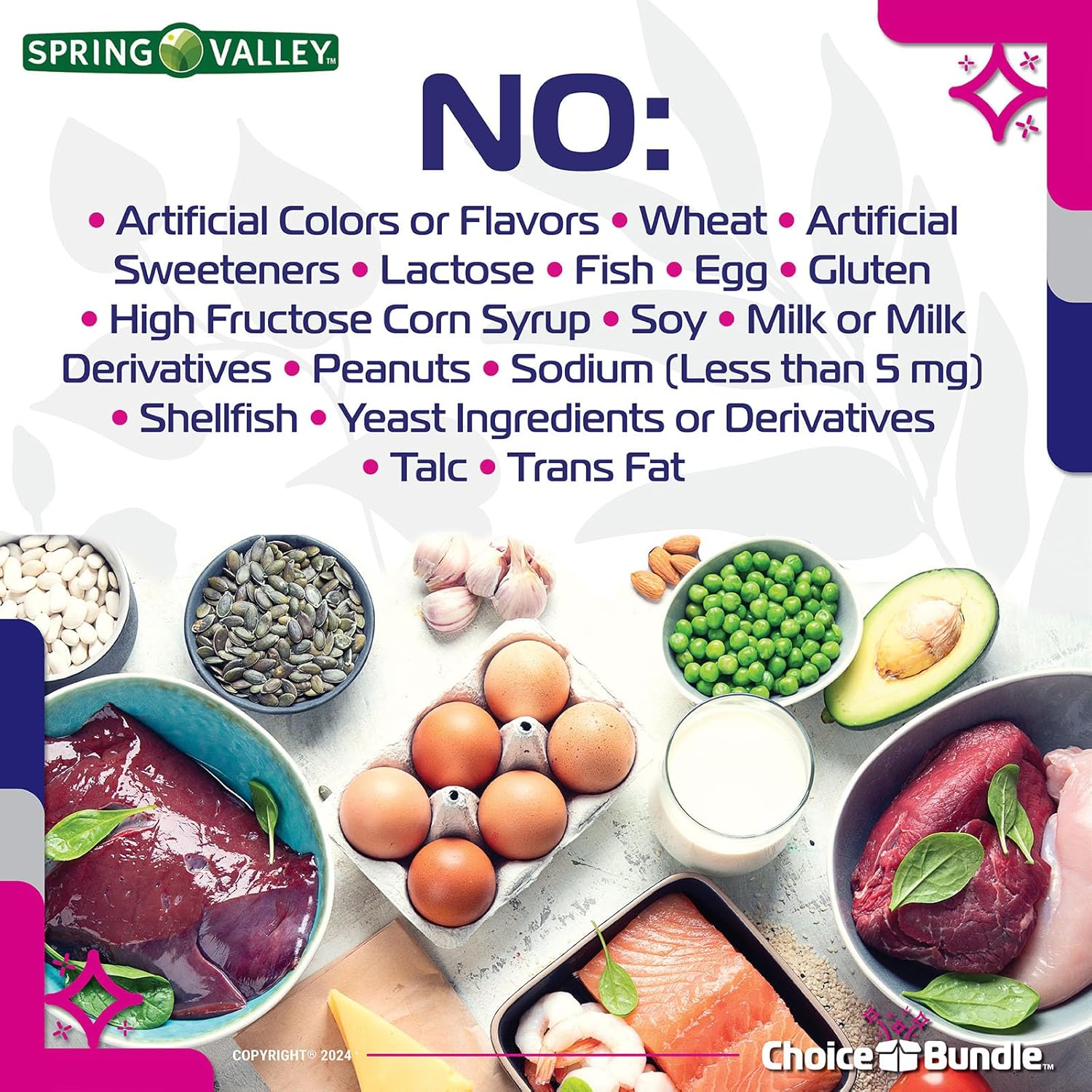 Bundle: Spring Valley Zinc 50mg with Vitamin D3 50mcg Capsules for Immune Health (150 Ct) + Vitamin Guide & Pill Container