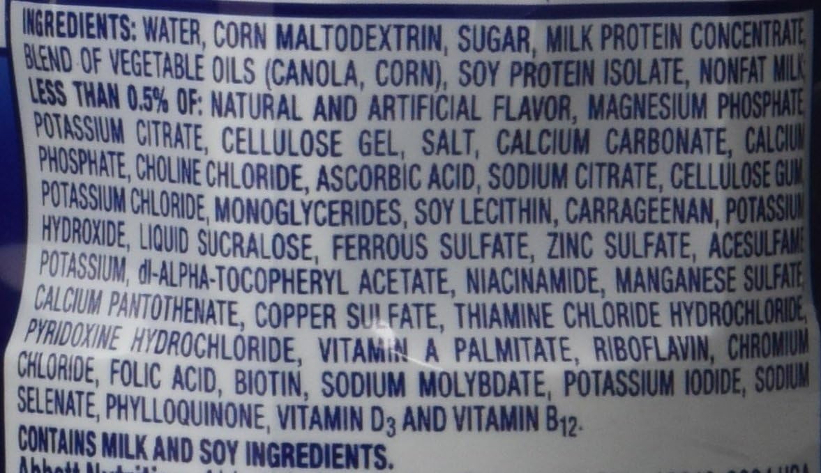 Butter Pecan Ensure Original Nutrition Shake, 3.82 lb - Complete Meal Replacement Shake with Essential Nutrients