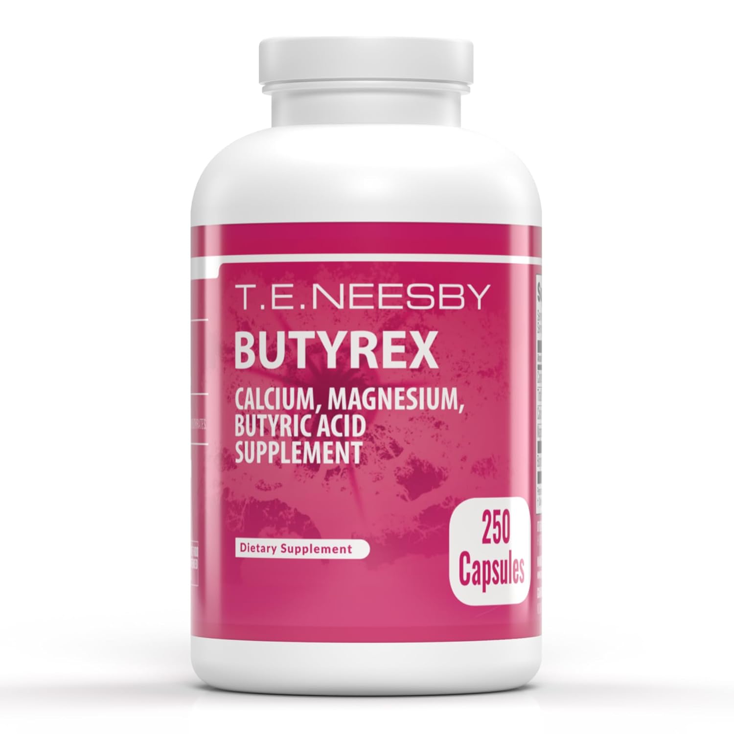 Butyrex by T.E.Neesby - 250 Capsules, 125 Servings - Dietary Supplement for Health