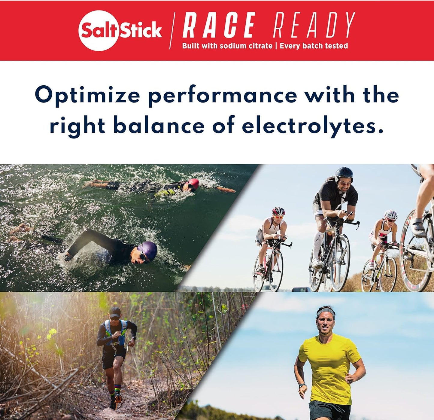 Caffeinated SaltStick Electrolyte Capsules for Running and Hydration | 96 Capsules, 24 Packets | Reduce Muscle Cramps