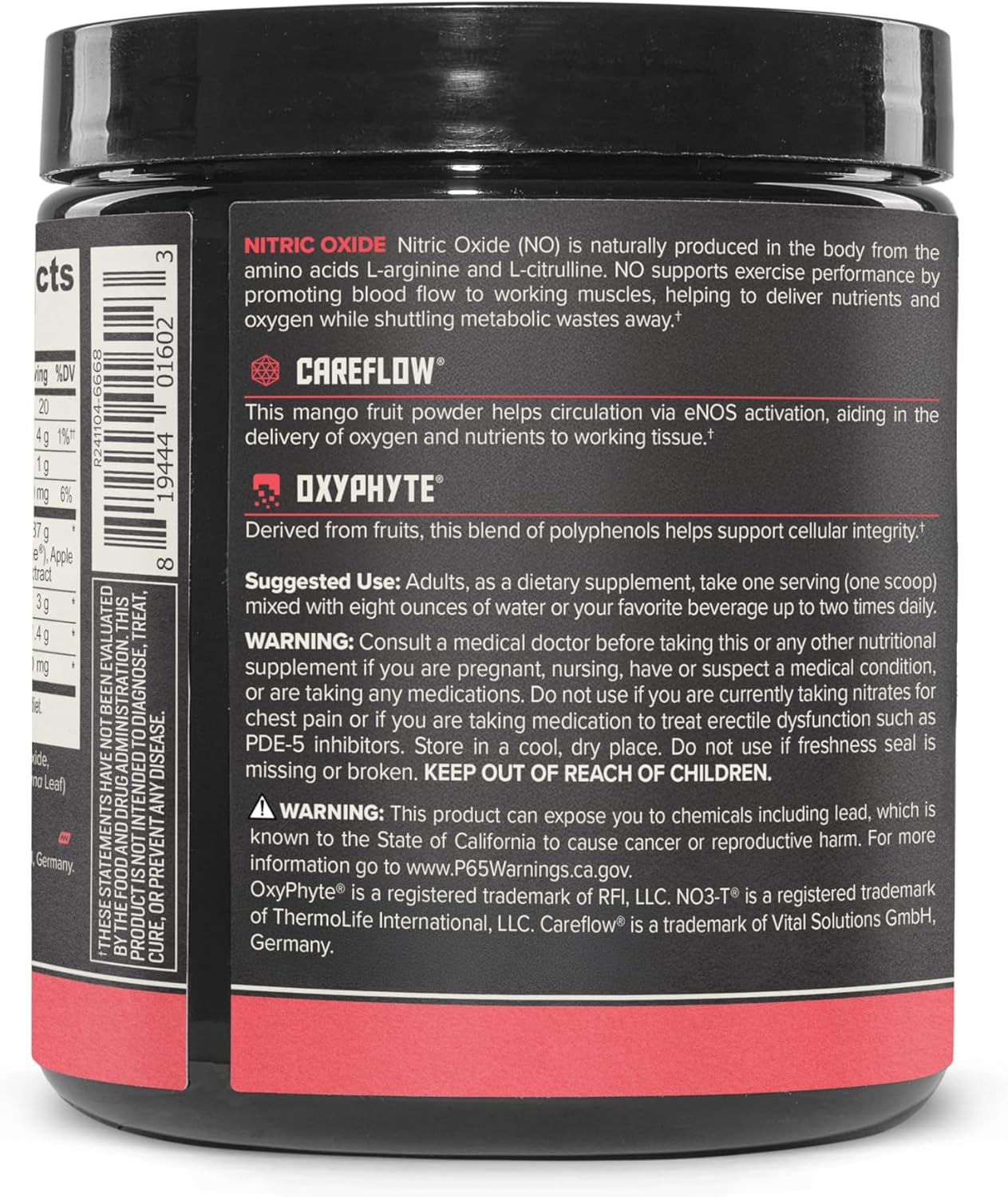 Caffeine-Free ONNIT Total Nitric Oxide Pre-Workout Powder with Beet Root, L Arginine, L Citrulline Malate for Energy and Recovery, Harvest Fruit Flavor