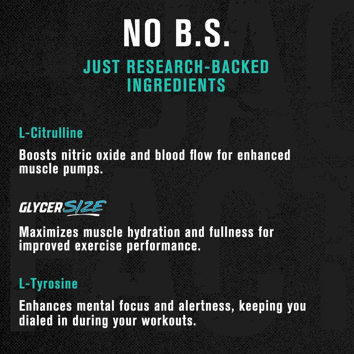 Caffeine-Free Pre Workout for Men & Women - Nootropic Booster & Stim-Free - Enhanced Focus - 30 Servings, Cherry Limeade