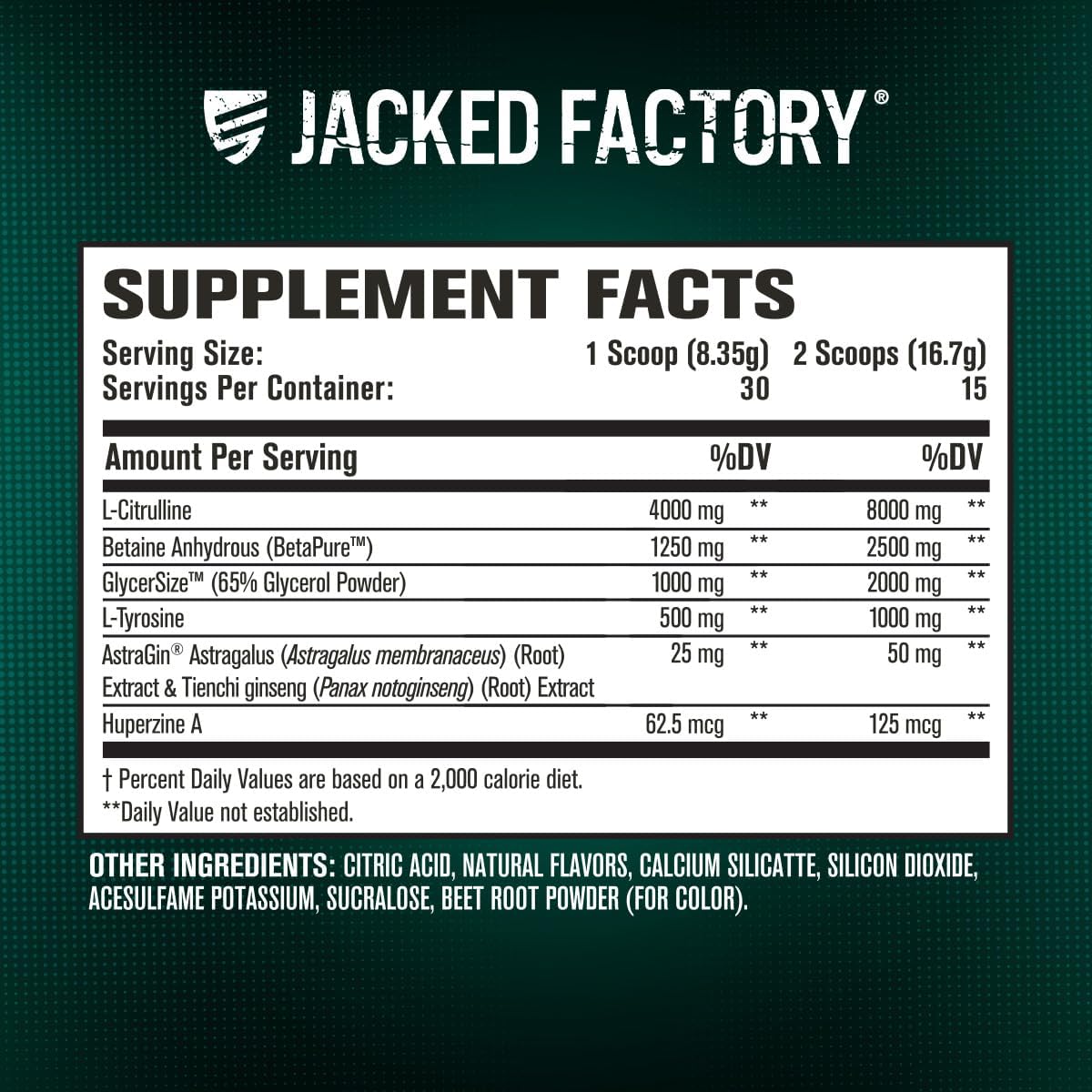 Caffeine-Free Pre Workout for Men & Women - Nootropic Booster & Stim-Free - Enhanced Focus - 30 Servings, Cherry Limeade